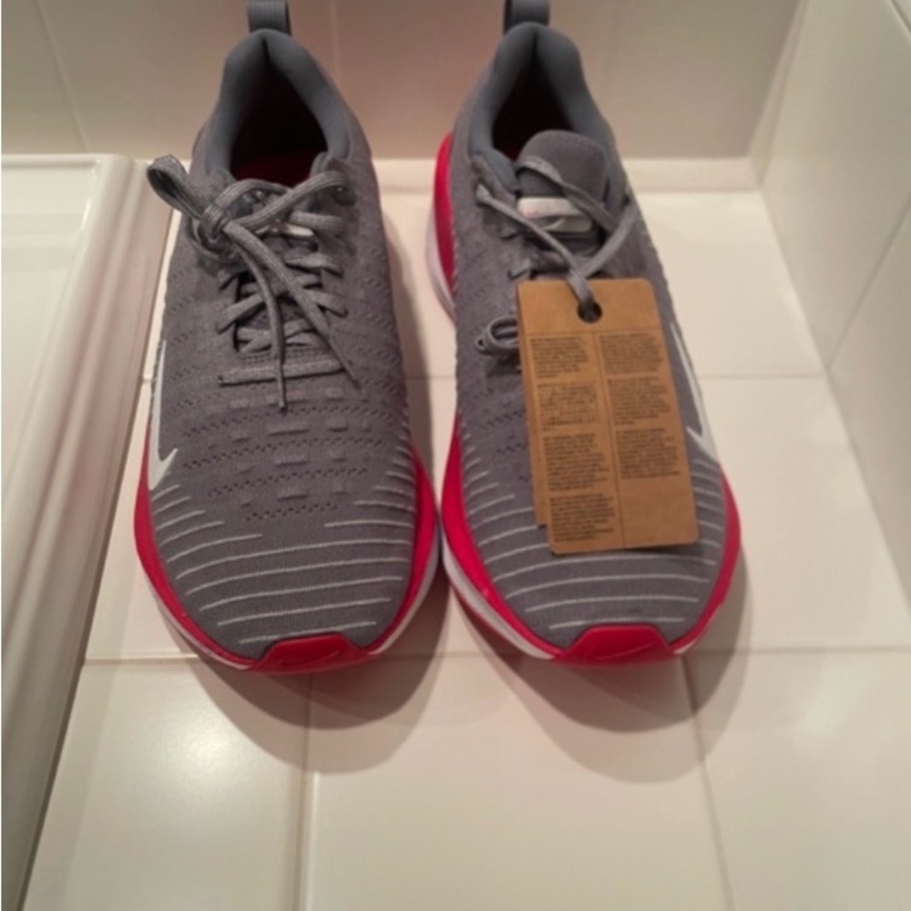 Nike ReactX Infinity Run 4 TB 'Cool Grey University Red'